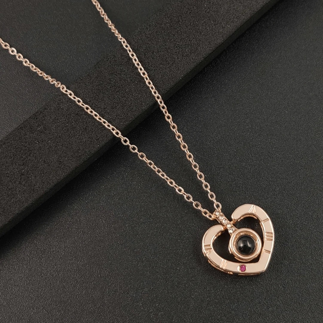 Collar Corazón Proyector