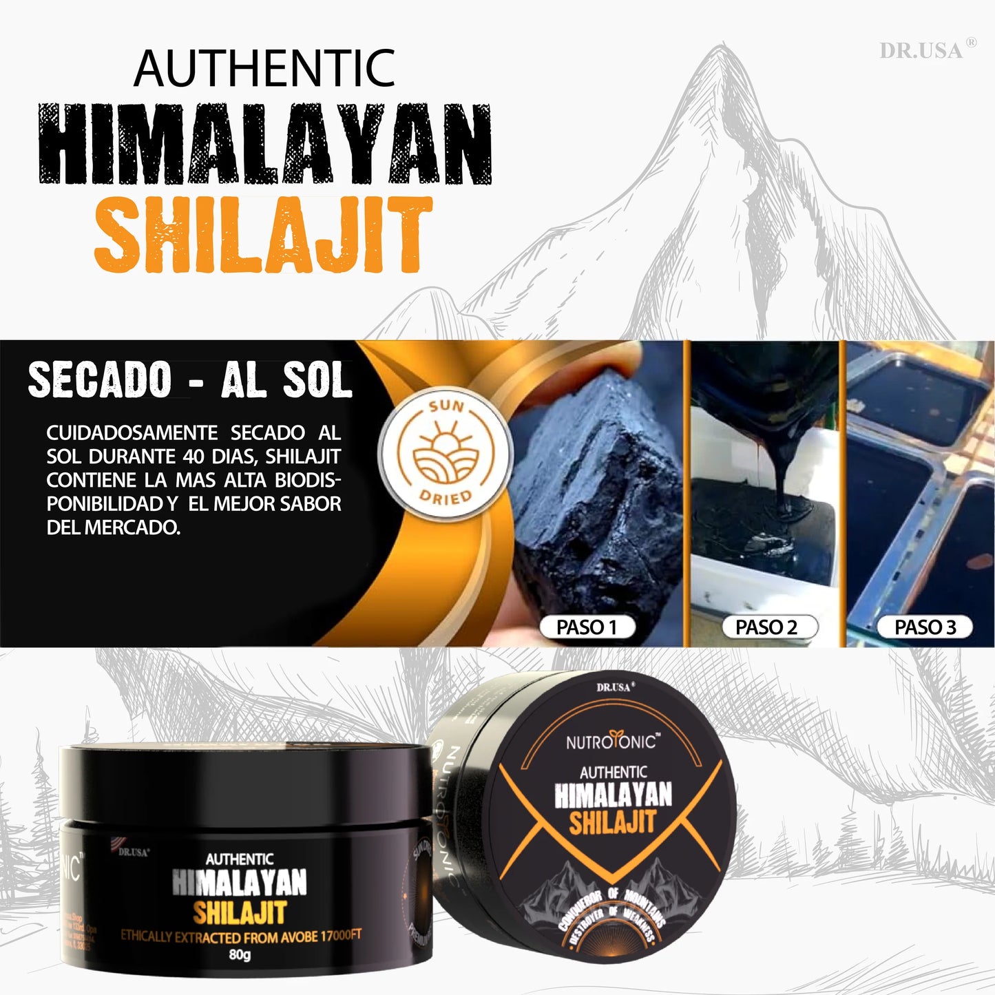 SHILAJIT HIMALAYA - ORIGINAL USA®
