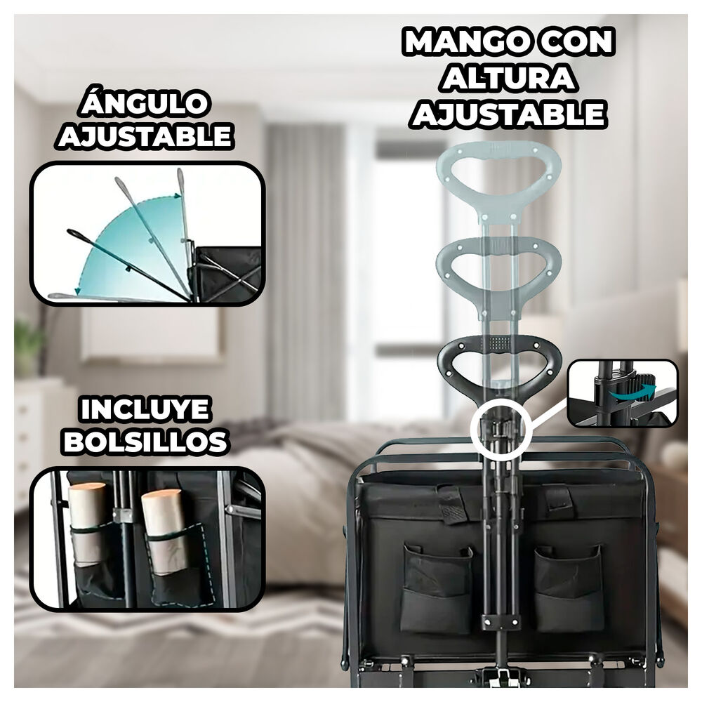 Nomad® Carro Plegable - Transporta sin Esfuerzo