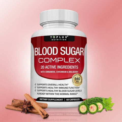 Blood Sugar Complex® - Estabiliza el Azúcar en la Sangre - 60 CAPS