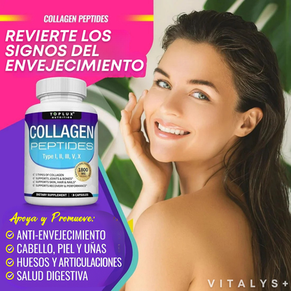 Collagen Complex Peptides - 5 Tipos de Colágeno