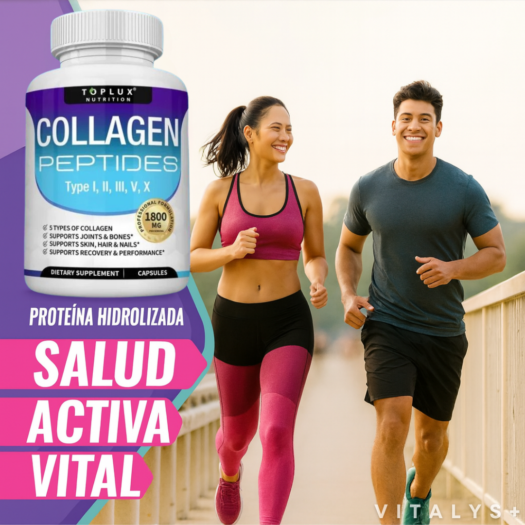 Collagen Complex Peptides - 5 Tipos de Colágeno