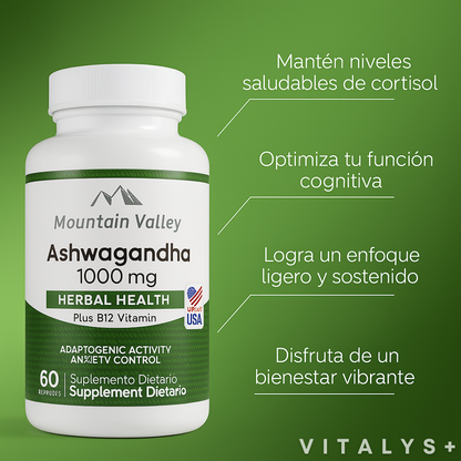 ASHWAGANDHA - 1000 MG - 60 CAPS
