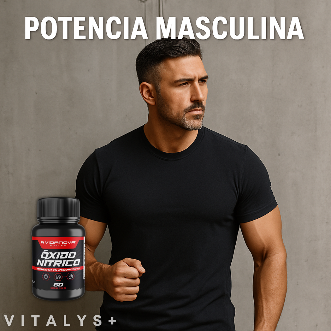Oxido Nítrico - Potencia Masculina - 1000mg 60 CAPS
