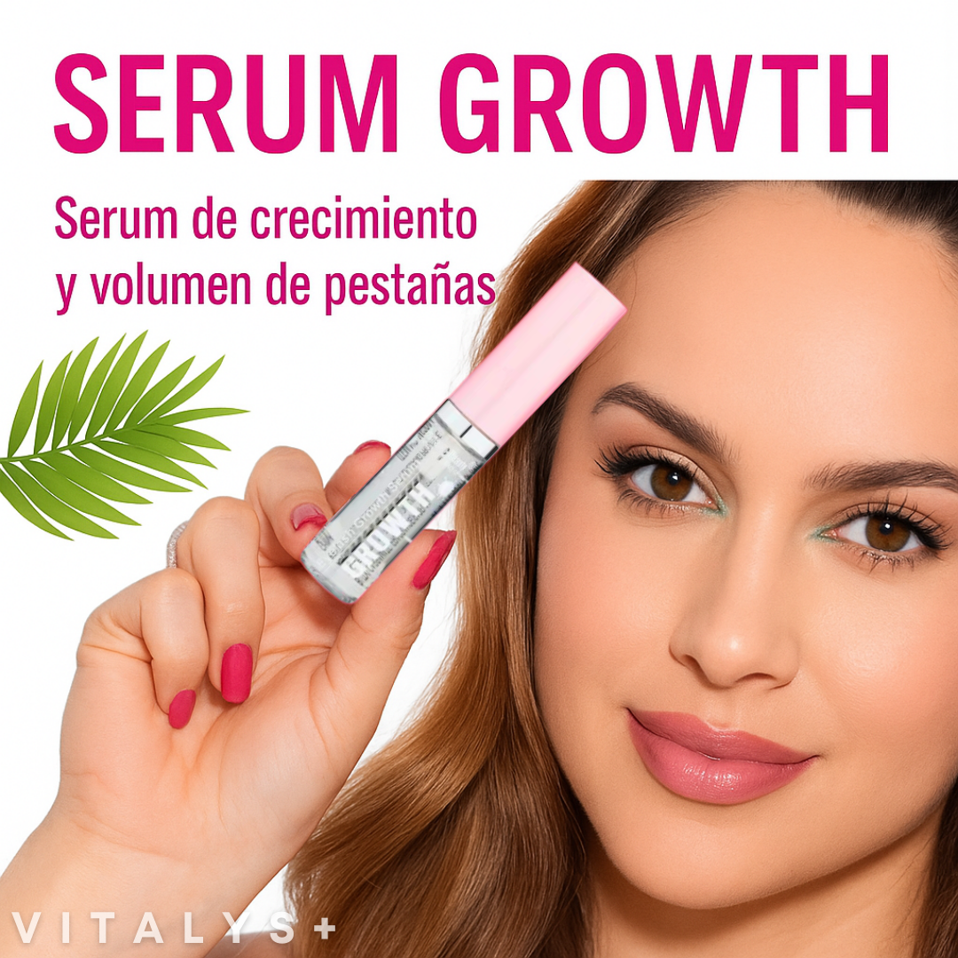 Serum Growth - PESTAÑAS LARGAS Y FUERTES - 2x1 PACK