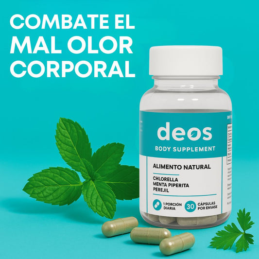 DEOS - Desodorante Natural - 30 CAP