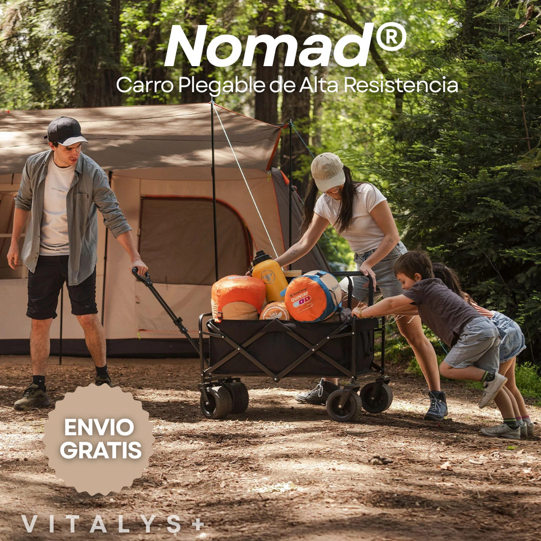 Nomad® Carro Plegable - Transporta sin Esfuerzo