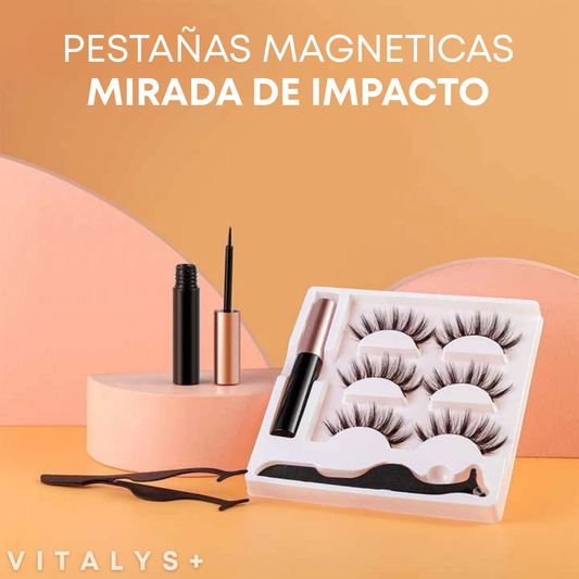 Pestañas Magnéticas + Delineador - Mirada de Impacto