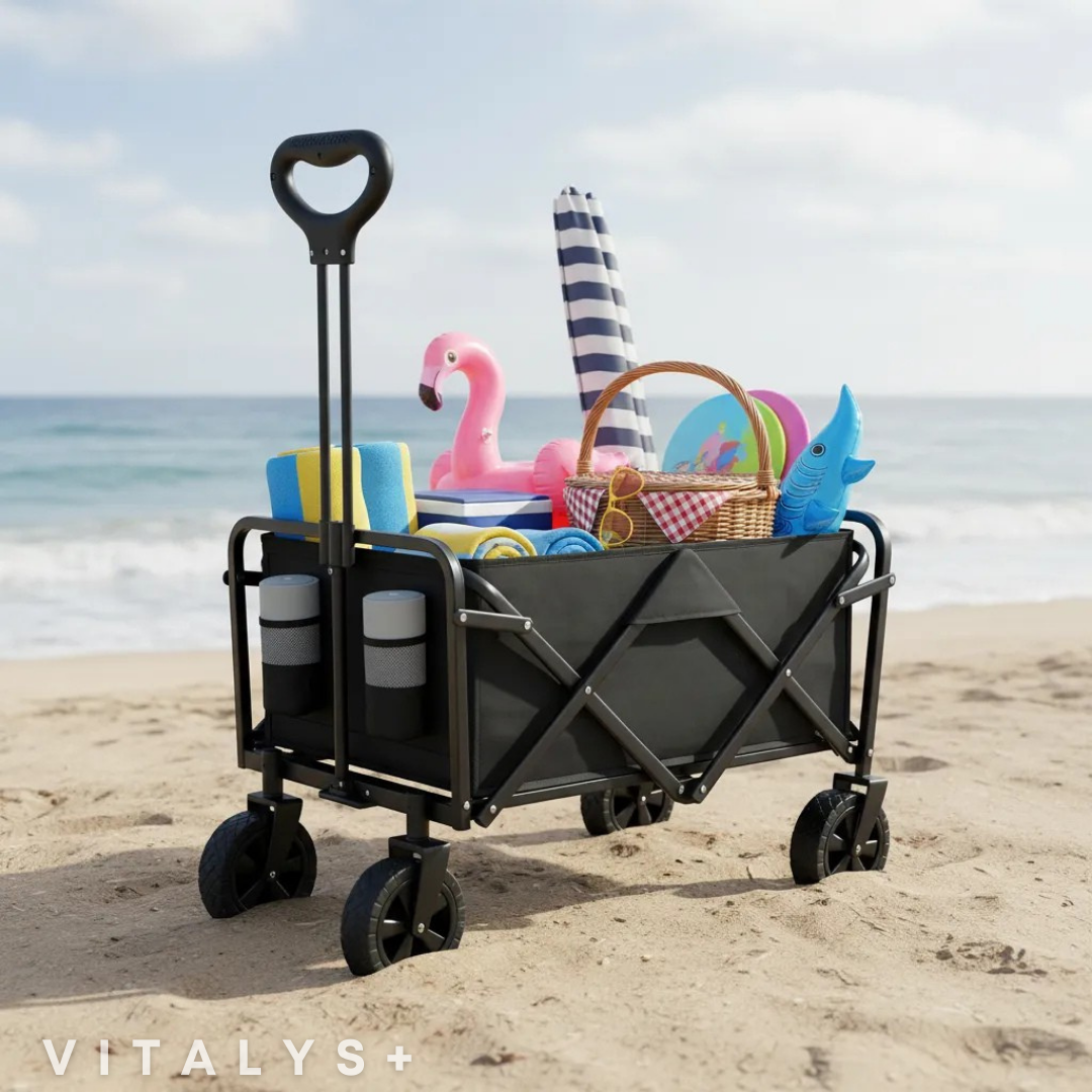 Nomad® Carro Plegable - Transporta sin Esfuerzo