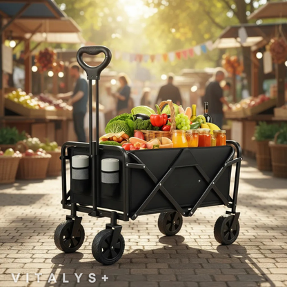 Nomad® Carro Plegable - Transporta sin Esfuerzo