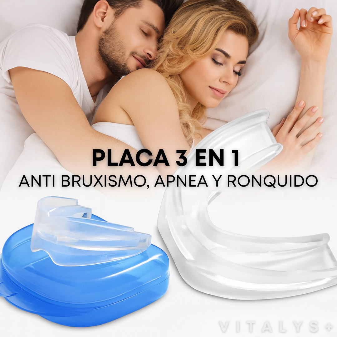PLACA ANTI: Bruxismo, Apnea Y Ronquido