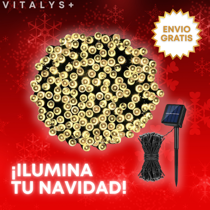 Luces LED Solares Navideñas | 170 LED - 17 Metros