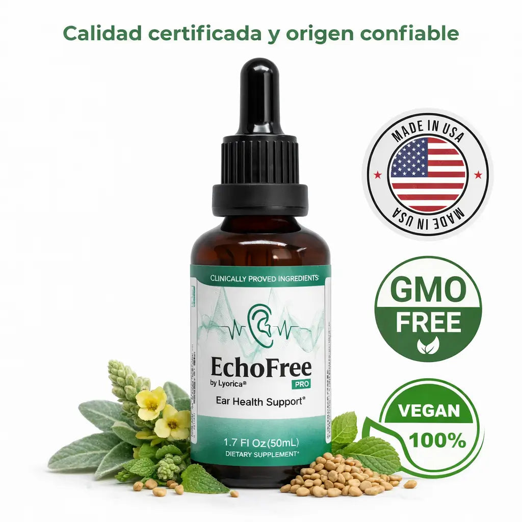EchoFree® – Soporte Natural para el Bienestar Auditivo