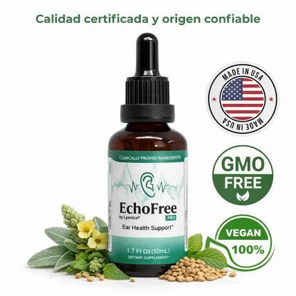 EchoFree® – Soporte Natural para el Bienestar Auditivo