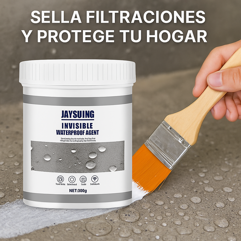 Sellador Adhesivo Transparente Impermeable - 300gr