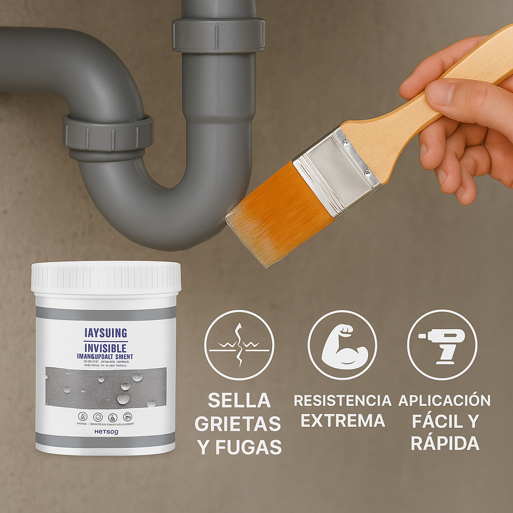 Sellador Adhesivo Transparente Impermeable - 300gr