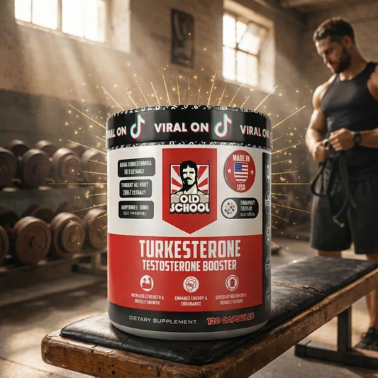 Turkesterone con Tongkat Ali – Fuerza y Vitalidad Masculina – 120 CAPS