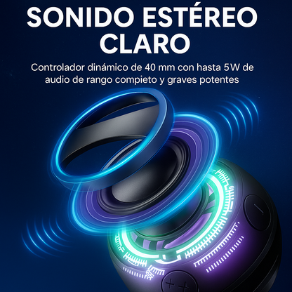 Parlante Magnético Portátil - Compacto y Potente