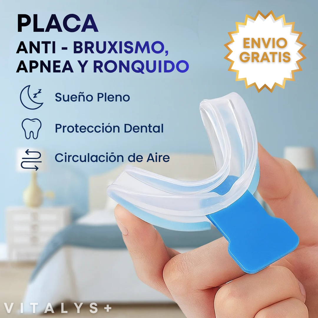 PLACA ANTI: Bruxismo, Apnea Y Ronquido