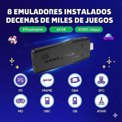 Consola Retro - 10.000 Juegos Clásicos