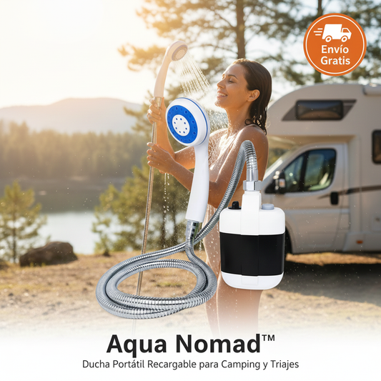 Aqua Nomad™ - Ducha Portátil Recargable