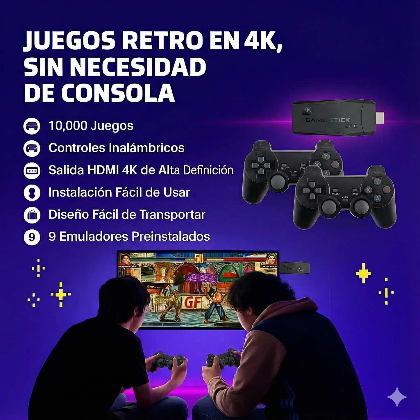 Consola Retro - 10.000 Juegos Clásicos