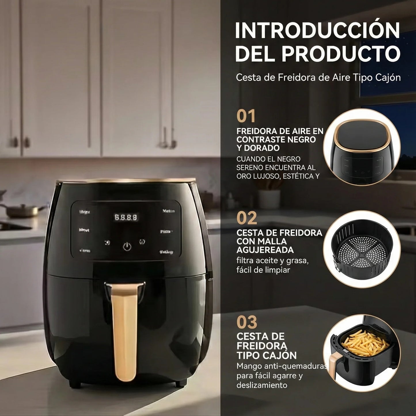Air Fryer Pro™ – Come más sano sin renunciar al sabor