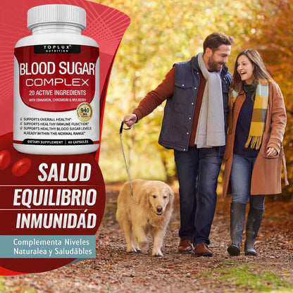 Blood Sugar Complex® - Estabiliza el Azúcar en la Sangre - 60 CAPS