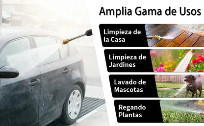 Hidrolavadora Inalámbrica de Alta Presión + 2 Baterías de 98V