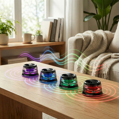 Parlante Magnético Portátil - Compacto y Potente