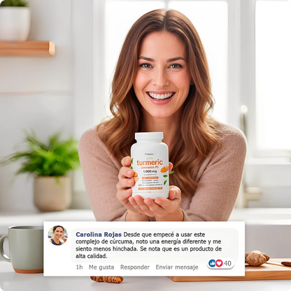 Cúrcuma Premium 95% – Fórmula Avanzada 60 CAPS