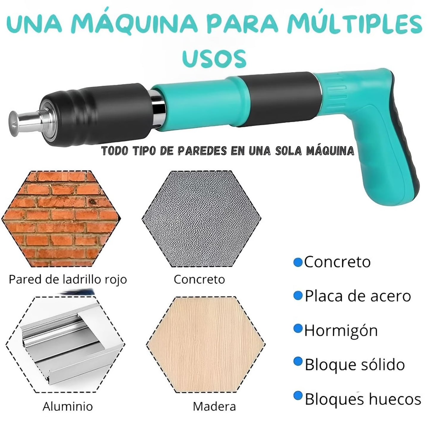 Pistola De Clavos Automática